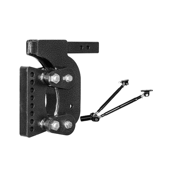 Torsion-Flex 2.5" Shank W/ 2" Weight Distribution Bar & Stabilizer